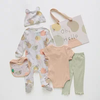 Disney Baby Girls 6-pc. Winnie The Pooh Clothing Set