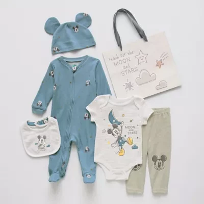 Disney Baby Boys 6-pc. Mickey Mouse Clothing Set