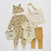 Disney Baby Unisex 6-pc. Winnie The Pooh Clothing Set