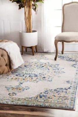 nuLoom Vintage Medallion Leola Rug