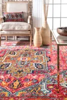 nuLoom Reyna Medallion Area Rug