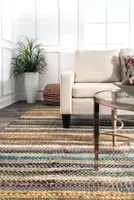 nuLoom Erasmo Stripes Cotton Rug