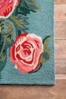 nuLoom Hand Hooked Rose Bouquet Rug