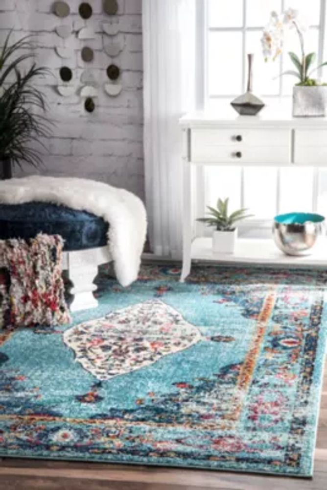 nuLoom Vintage Medallion Veronica Rug