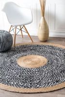 nuLoom Lesha Natural Fiber Round Rug