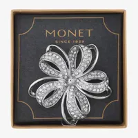 Monet Jewelry Crystal Flower Pin
