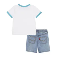 Levi's Toddler Boys 2-pc. Short Set