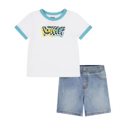 Levi's Toddler Boys 2-pc. Short Set