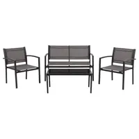 Corliving Everett 4-pc. Conversation Set Weather Resistant