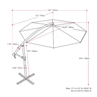 Corliving Patio Umbrella