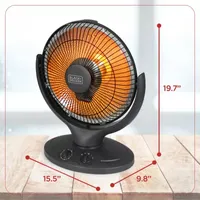 BLACK+DECKER 14 inch Radiant Dish Heater