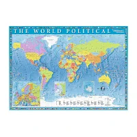 Trefl Puzzles - 2000 Piece Political Map Of The World Puzzle