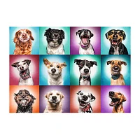 Trefl Puzzles - 2000 Piece Funny Dog Portraits Puzzle