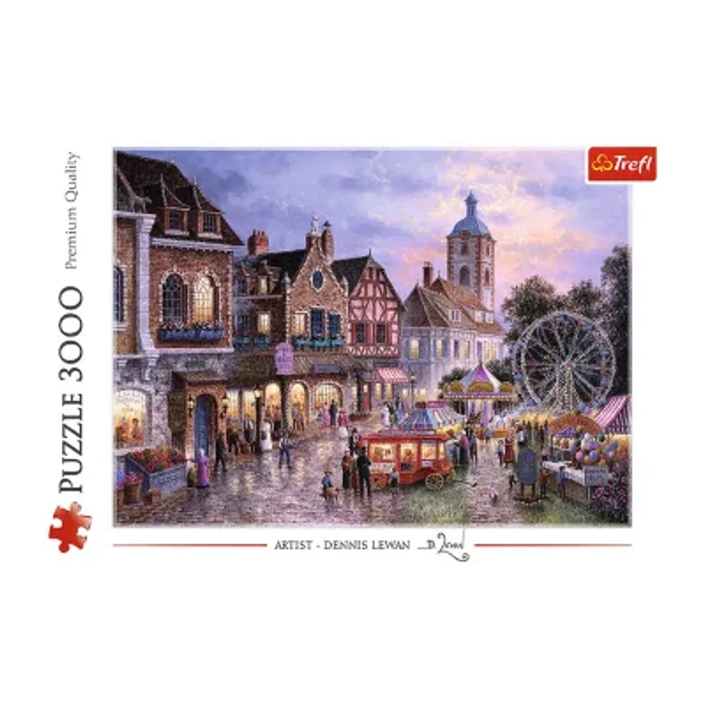 Trefl Puzzles - 3000 Piece Funfair Art Licencing Puzzle