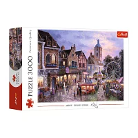 Trefl Puzzles - 3000 Piece Funfair Art Licencing Puzzle