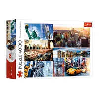 Trefl Puzzles - 4000 Piece New York Collage Puzzle