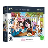 Trefl Puzzles - 1000 Piece Cuteness Overload Doggy Love Puzzle