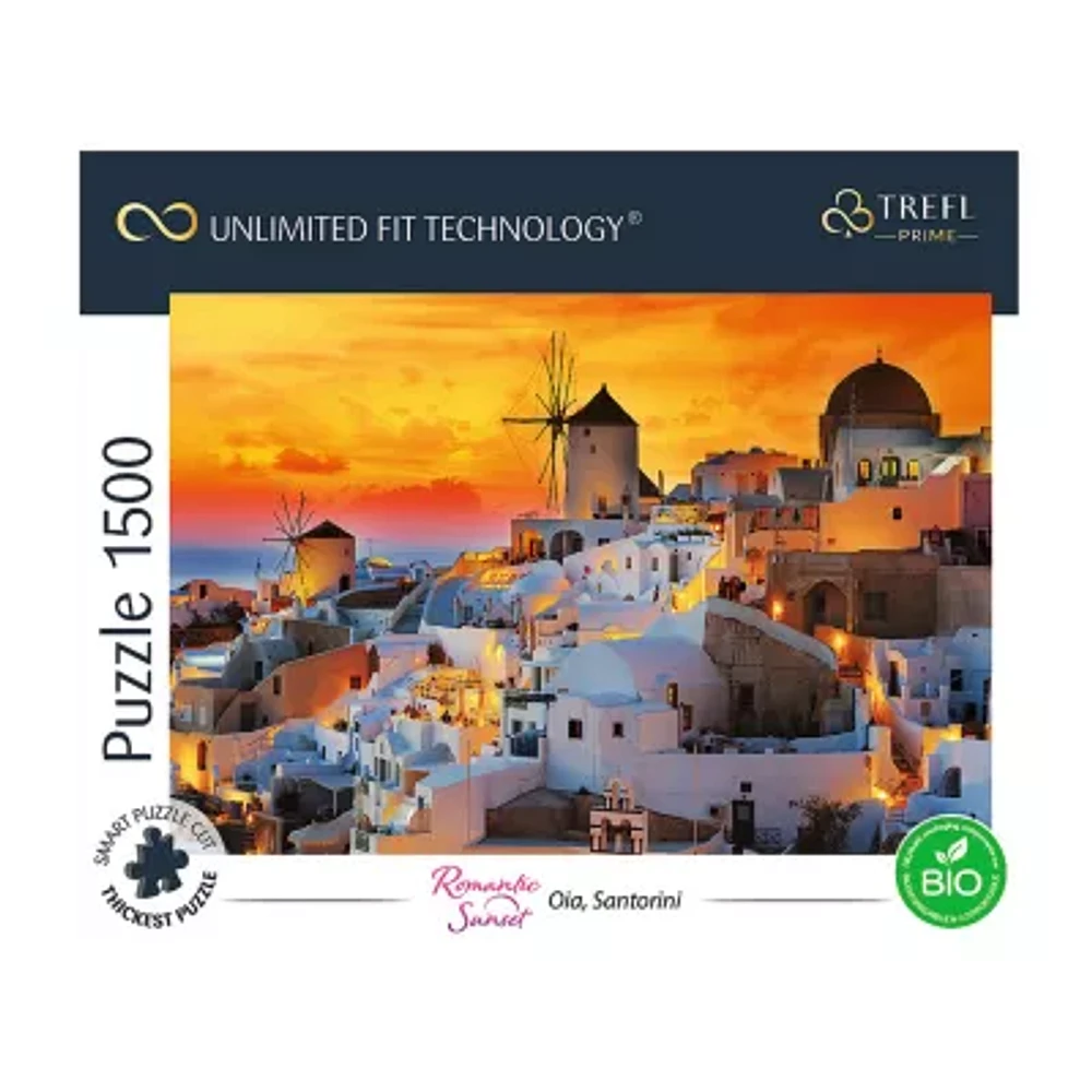 Trefl Puzzles - 1500 Piece Uft Oia Santorini Puzzle