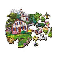 Trefl Puzzles - 501 Piece Wood Summer Haven Puzzle