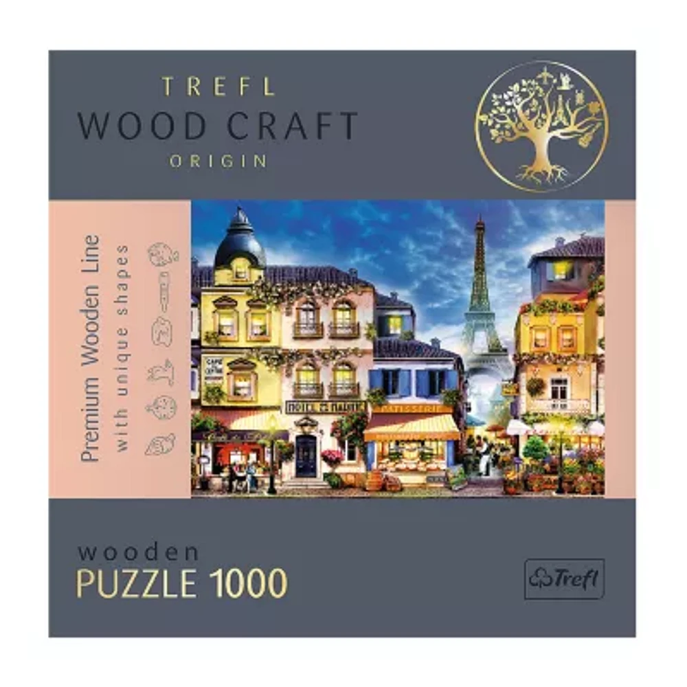 Trefl Puzzles - 1000 Piece Wood French Alley Puzzle