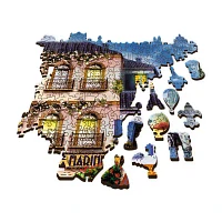 Trefl Puzzles - 1000 Piece Wood French Alley Puzzle