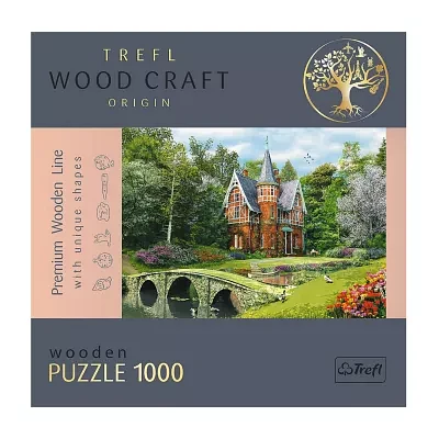 Trefl Puzzles - 1000 Piece Wood Victorian House Puzzle