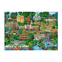 Trefl Puzzles - 1000 Piece Wood France Places Puzzle