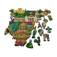 Trefl Puzzles - 1000 Piece Wood France Places Puzzle