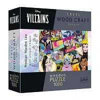 Trefl Puzzles - 1000 Piece Wood Disney Villians Puzzle
