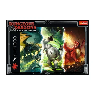 Trefl Puzzles - 1000 Piece Dungeon & Dragons Monsters Puzzle