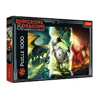 Trefl Puzzles - 1000 Piece Dungeon & Dragons Monsters Puzzle