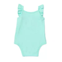 Okie Dokie Baby Girls Short Sleeve Bodysuit