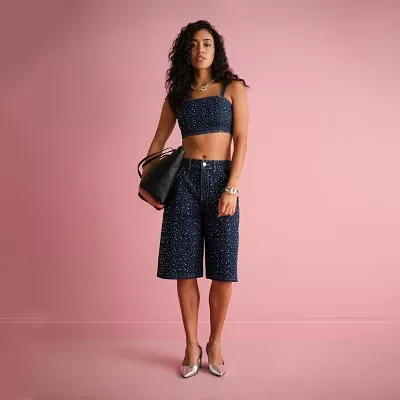 Bold Elements x Ally Brooke Womens Denim Short