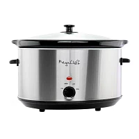 MegaChef 8-qt. Slow Cooker with Mini 0.6-qt. Warmer