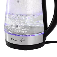 MegaChef. 7-Cup Stainless Steel Electric Kettle