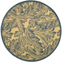 Courtyard Sway Indoor/Outdoor Round Rugs