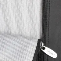 WallyBags 42" Premium Travel Garment Bag With Shoulder Strap, Two Large Pockets And Printed Lining