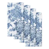 Homewear Blue Floral 4-pc. Napkins