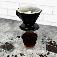 London Sip Ceramic 1-2-Cup Coffee Dripper