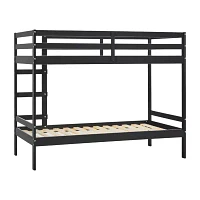 Simple Solid Wood Bunk Bed