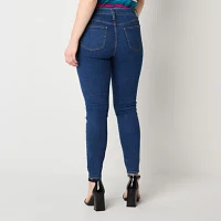 Bold Elements Womens High Rise Skinny Fit Jean