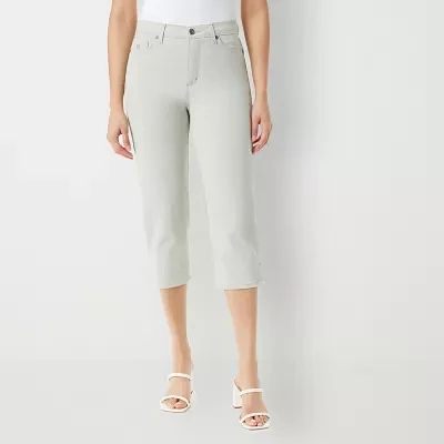 Gloria Vanderbilt® Amanda Womens Mid Rise Capris