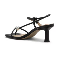 Adrienne Vittadini  Womens Begley Heeled Sandals