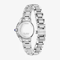 Citizen Cici Womens Silver Tone Stainless Steel Bracelet Watch Em1160-58e