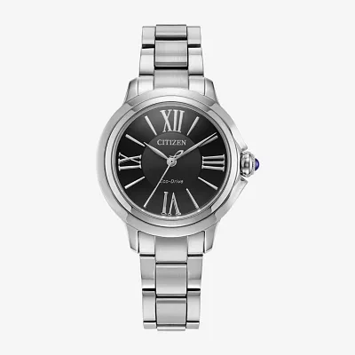Citizen Cici Womens Silver Tone Stainless Steel Bracelet Watch Em1160-58e