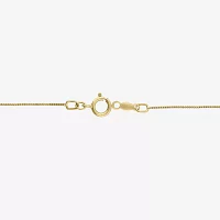 G/Si2) Womens 1/2 CT. T.W. Lab Grown White Diamond 10K Gold Cross Pendant Necklaces