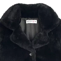 Knit Works Toddler Girls Faux Fur Midweight Faux Fur Coat