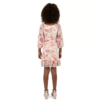 Speechless Big Girls 3/4 Sleeve Bodycon Dress