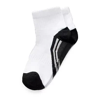 Xersion Little & Big Boys 6 Pair Quarter Ankle Socks