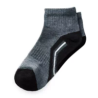 Xersion Little & Big Boys 6 Pair Quarter Ankle Socks
